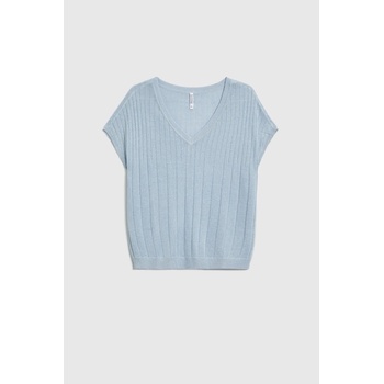 Moodo Светлосин суитшърт с къси ръкави Moodo Moodo | Sin | ЖЕНИ | XXL