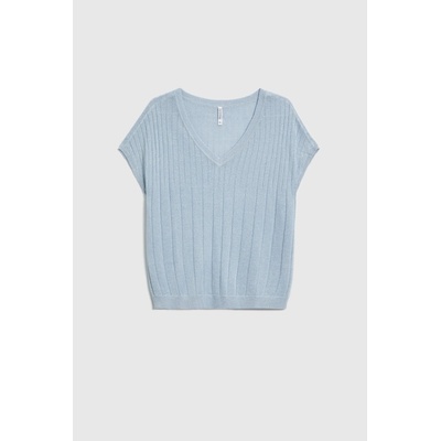 Moodo Светлосин суитшърт с къси ръкави Moodo Moodo | Sin | ЖЕНИ | XXL