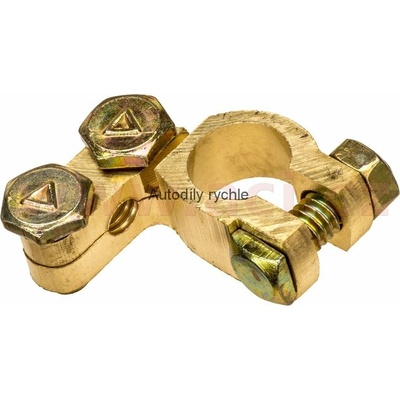 OEM BAT035A mosazná bateriová svorka 17.5 mm Clasic + (BAT035A)