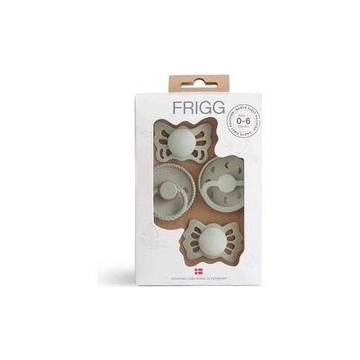 Frigg set dudlíků Baby's First Moonlight Sailing Sage 4ks