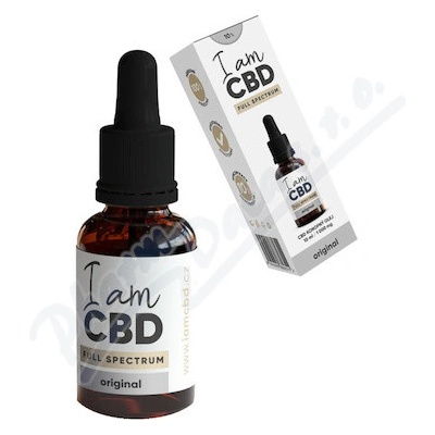 I am CBD Full Spectrum CBD konopný olej 10% 10 ml