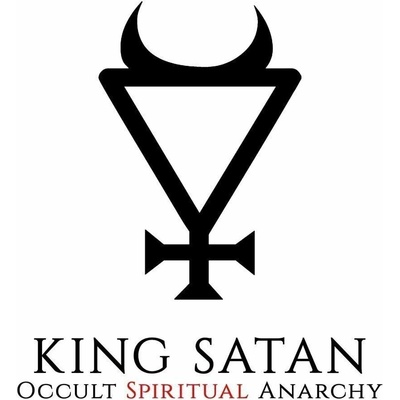 King Satan - Occult Spiritual Anarchy (Red Coloured) LP