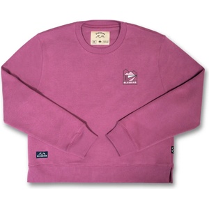 Bleubird Дамски пуловер Bleubird Women's Serra Cropped Crew Jumper - Berry (117-3866-0114)