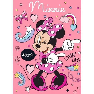 Faro Deka detská flecee Minnie ružová