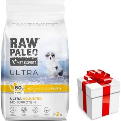Vetexpert Raw Paleo Ultra Turkey Puppy Medium Large 10 kg