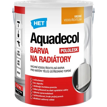 Het AQUADECOL BARVA NA RADIÁTORY 3 kg