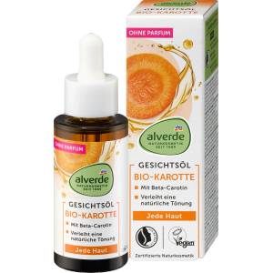 alverde NATURKOSMETIK Олио за лице Био морков, 30 ml (3078622)