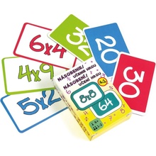 Wiky Karty Násobenie učíme sa hrou 55 kariet