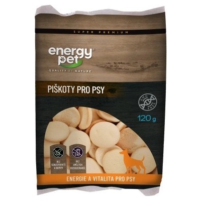 Energy Pet Piškoty 120 g