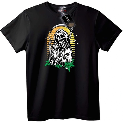 NOONEBRAND Тениска Жътварят със Слънчев Блясък - 2XL, White