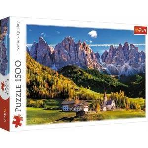 Trefl Puzzle - 1500 - Val di Funes, Dolomites, Italy Trefl 26163