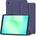 Tech-Protect Кейс TechProtect SmartCase за Samsung Galaxy Tab A9 / A11 8.7 X110 / X115 / X133 / X135 - тъмносин (5906302334919)