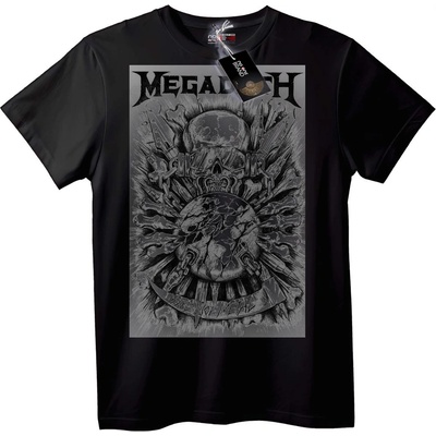 NOONEBRAND Тениска Megadeth Крале на Метала - S, Black