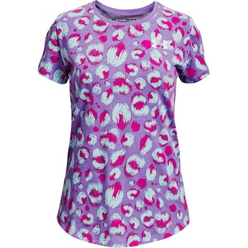 Image 1 of Under Armour Live Fierce Instinct Prnt Tee Purple