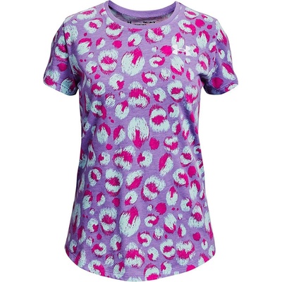 Under Armour Live Fierce Instinct Prnt Tee Purple