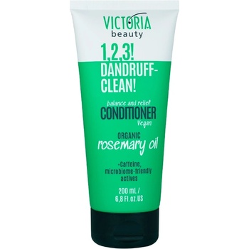 Victoria Beauty 1, 2, 3! Dandruff-Clean! Успокояващ и ребалансиращ балсам, 200 ml