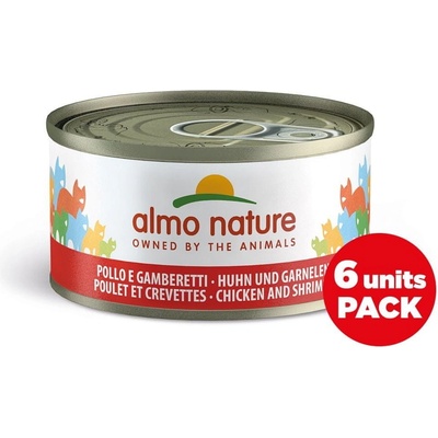Almo Nature Legend Kura krevety 6 x 70 g