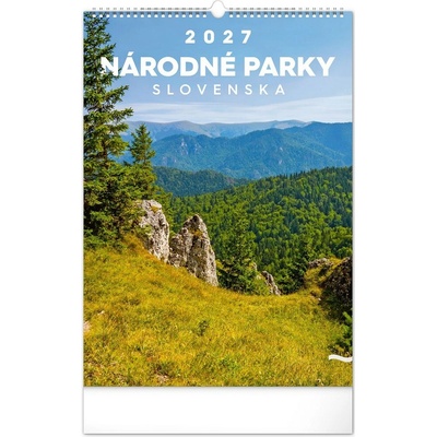 NOTIQUE nástenný Národné parky Slovenska 33 × 46 cm 2027