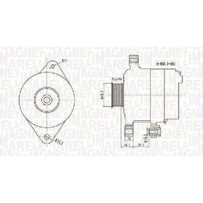 generátor MAGNETI MARELLI MQA2062