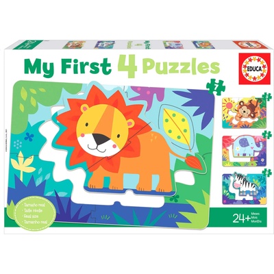 Educa - Puzzle My Jungle Animals Progressive Educa - 1 - 39 piese