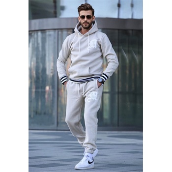 Madmext Мъжки спортен комплект 5909 - Светлобежов #361360 (361360_Бежов)