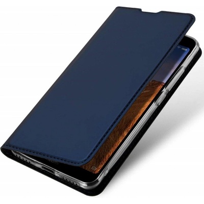 Pouzdro Dux Ducis Skin Xiaomi Redmi Note 9T / 9 Pro kožené modré