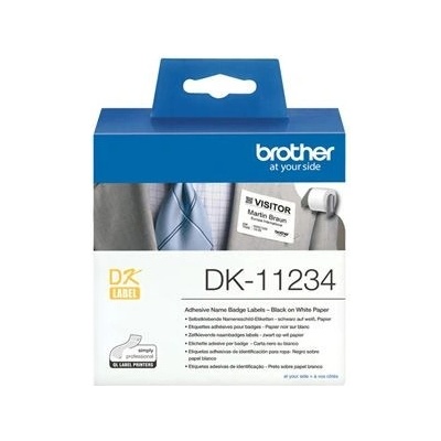 Brother papírové DK11234 bílá 60 mm x 86 mm 260 ks