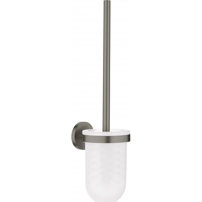 GROHE Essentials - Souprava na čištění toalety, kartáčovaný tmavý grafit 40374AL1