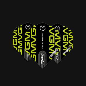 Winmau Пера MVG Delta standart Black/green Winmau