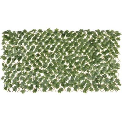 Umělý živý plot Boston Ivy bambusová roztažitelná treláž 180 × 90 cm