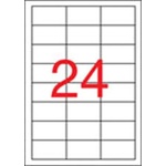 APLI Етикет, универсален, 64, 6x33, 8 mm, APLI, 2400 етикета/пакет 1263/3131 (1263/3131)