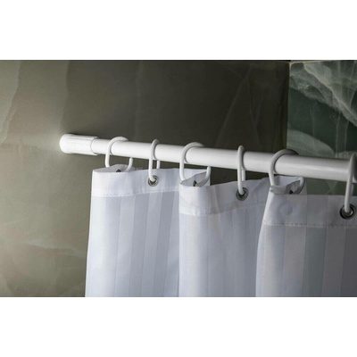 Aqualine Teleskopická rozpěrná tyč 110-200 cm, hliník, bílá