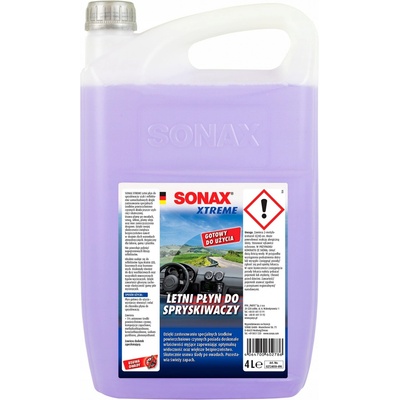 Sonax Xtreme Letní kapalina do ostřikovačů NanoPro 4 l