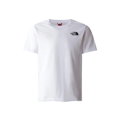 The North Face Тишърт Redbox NF0A82EB Бял Regular Fit (Redbox NF0A82EB)