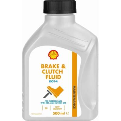 Shell Brake and Clutch Fluid DOT 4 500 ml