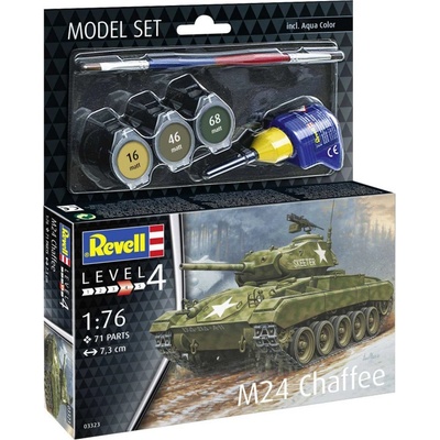 Revell M24 Chaffee Model Set 1:76