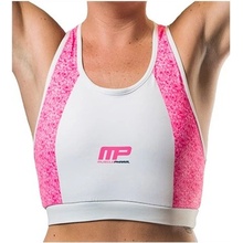 MUSCLEPHARM Dámský CROPTOP MATRIX růžovo/bílý