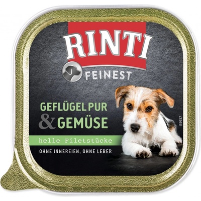 Rinti Feinest Adult Dog hydina a zelenina 150 g