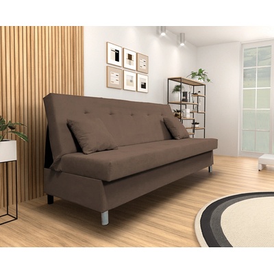 Разтегателен диван кафяв АЛАДА