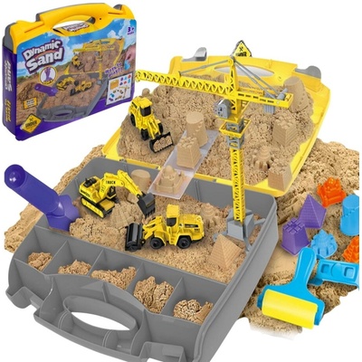 iMex Toys Kinetický písek 1 kg se stavebním setem v kufříku – Hledejceny.cz