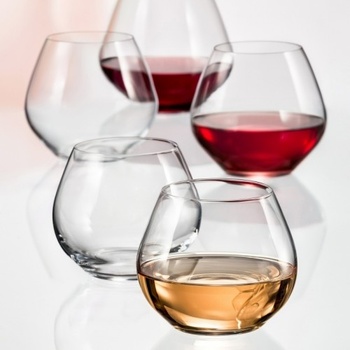 Crystalex poháre na víno a liehoviny Amoroso 2 x 340 ml