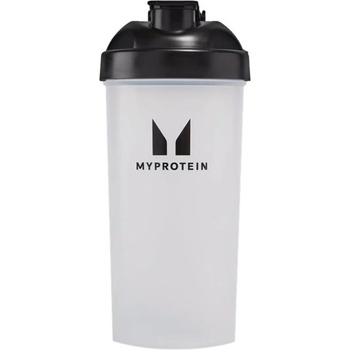 Image 1 of MyProtein Myprotein Plastic Shaker 600ml - Clear/Black