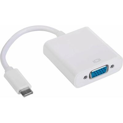 AKYGA AK-AD-55 Adaptér; USB 3.1; D-Sub 15pin HD zásuvka,USB C 0,15m