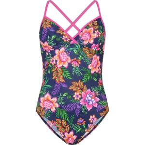Zoggs Tropical Garden Strappyxbk Womens - Multi