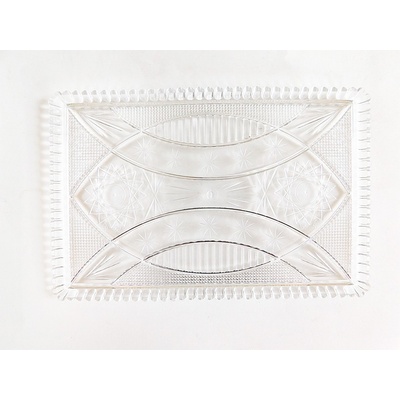 Makro Podnos imitácia skla /55/ 22x14cm