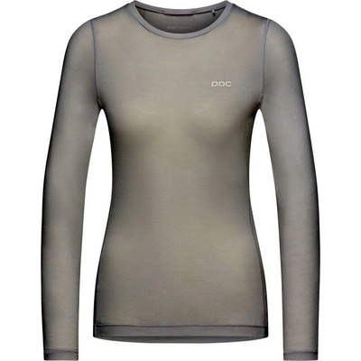 POC W's Layer Mid L/S Jersey Granite Grey
