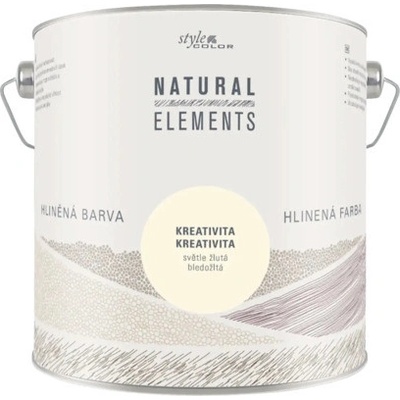 StyleColor NATURAL ELEMENTS 2,5 l světle žlutá