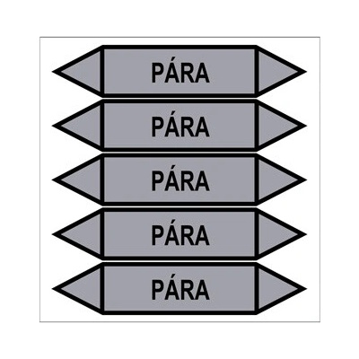 Značení potrubí, pára PZGL 009449