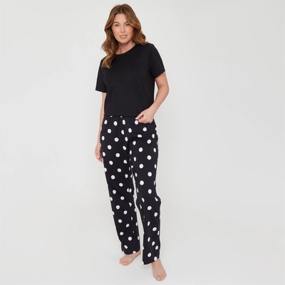 Miso Пижама Miso Women's Spotty Short-Sleeve Pyjama Set - Black