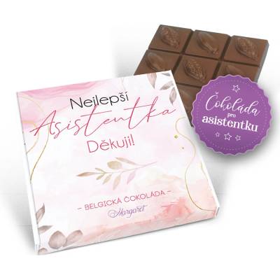 Margaret Belgická mléčná Nejlepší asistentka Motiv 156 90 g